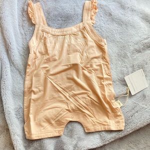 Baby Straps Overall | Tea Rose 6-12 months BAMBOO NWT